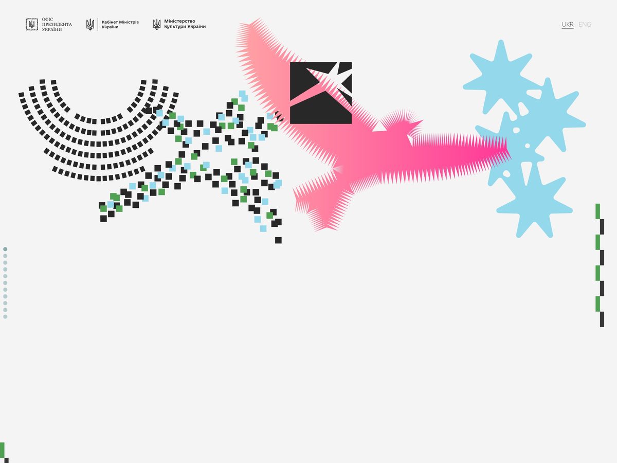 Tysiachovesna — site preview